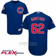 Camiseta Beisbol Hombre Chicago Cubs 62 Jose Quintana Alterno Flex Base