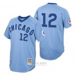 Camiseta Beisbol Hombre Chicago Cubs Codi Heuer Autentico 1976 Cooperstown Azul