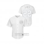 Camiseta Beisbol Hombre Chicago Cubs Jason Heyward 2019 Players Weekend J Hey Replica Blanco