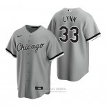 Camiseta Beisbol Hombre Chicago White Sox Lance Lynn Replica Gris