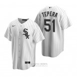 Camiseta Beisbol Hombre Chicago White Sox Ryan Tepera Replica Primera Blanco