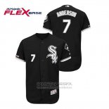 Camiseta Beisbol Hombre Chicago White Sox Tim Anderson Flex Base Negro