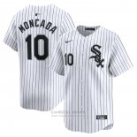 Camiseta Beisbol Hombre Chicago White Sox Yoan Moncada Primera Limited Blanco