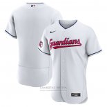 Camiseta Beisbol Hombre Cleveland Guardians Primera Autentico Blanco