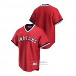 Camiseta Beisbol Hombre Cleveland Indians Cooperstown Collection Rojo
