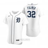 Camiseta Beisbol Hombre Detroit Tigers Michael Fulmer Autentico 2020 Primera Blanco