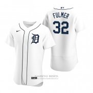 Camiseta Beisbol Hombre Detroit Tigers Michael Fulmer Autentico 2020 Primera Blanco