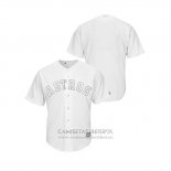 Camiseta Beisbol Hombre Houston Astros 2019 Players Weekend Replica Blanco1