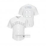 Camiseta Beisbol Hombre Houston Astros Garrett Stubbs 2019 Players Weekend Stubbs Replica Blanco