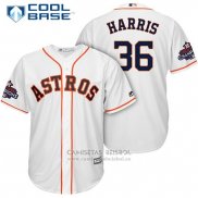 Camiseta Beisbol Hombre Houston Astros Will Harris Blanco Cool Base