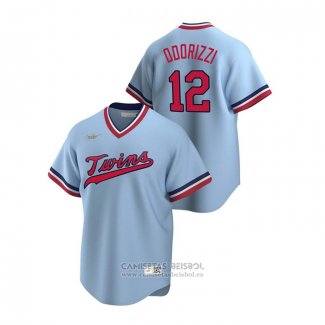 Camiseta Beisbol Hombre Minnesota Twins Jake Odorizzi Cooperstown Collection Road Azul