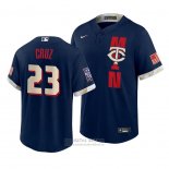 Camiseta Beisbol Hombre Minnesota Twins Nelson Cruz 2021 All Star Replica Azul