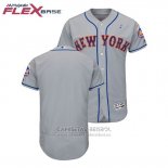 Camiseta Beisbol Hombre New York Mets Gris 2018 Dia del Padre Flex Base