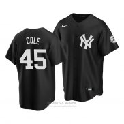 Camiseta Beisbol Hombre New York Yankees Gerrit Cole Replica 2020 Negro