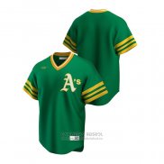 Camiseta Beisbol Hombre Oakland Athletics Cooperstown Collection Verde