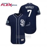 Camiseta Beisbol Hombre Padres Manuel Margot 50th Aniversario Alterno Flex Base Azul