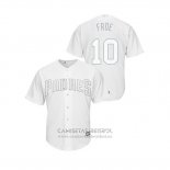 Camiseta Beisbol Hombre San Diego Padres Hunter Renfroe 2019 Players Weekend Replica Blanco