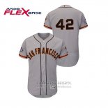 Camiseta Beisbol Hombre San Francisco Giants 2019 Jackie Robinson Day Flex Base Gris