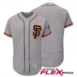 Camiseta Beisbol Hombre San Francisco Giants Flex Base Gris Autentico Collection