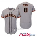 Camiseta Beisbol Hombre San Francisco Giants Hunter Pence Gris Hispanic Heritage Flex Base