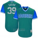 Camiseta Beisbol Hombre Seattle Mariners 2017 Little League World Series Edwin Diaz Verde