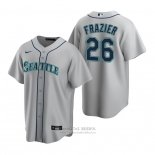 Camiseta Beisbol Hombre Seattle Mariners Adam Frazier Replica Road Gris