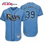 Camiseta Beisbol Hombre Tampa Bay Rays Kevin Kiermaier 39 Flex Base Autentico Collezione Alterno Azul