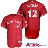 Camiseta Beisbol Hombre Toronto Blue Jays Roberto Alomar Rojo Flex Base