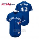 Camiseta Beisbol Hombre Toronto Blue Jays Sam Gaviglio Autentico Flex Base Azul