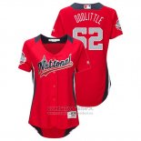 Camiseta Beisbol Mujer All Star Sean Doolittle 2018 Home Run Derby National League Rojo