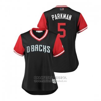 Camiseta Beisbol Mujer Arizona Diamondbacks Alex Avila 2018 LLWS Players Weekend Parkman Negro