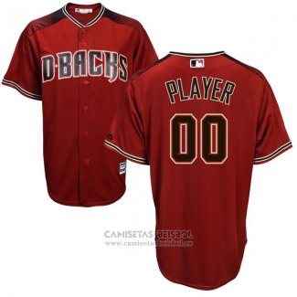 Camiseta Beisbol Nino Arizona Diamondbacks Personalizada Rojo