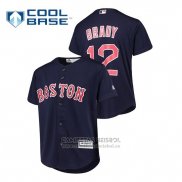 Camiseta Beisbol Nino Boston Red Sox Tom Brady Cool Base MLB X NFL Azul