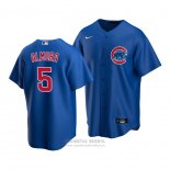 Camiseta Beisbol Nino Chicago Cubs Albert Almora Jr. Cooperstown Collection Road Azul