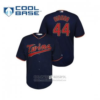 Camiseta Beisbol Nino Minnesota Twins Kyle Gibson Cool Base Alterno Azul