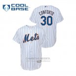 Camiseta Beisbol Nino New York Mets Michael Conforto Cool Base Primera Blanco