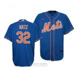 Camiseta Beisbol Nino New York Mets Steven Matz Replica Cool Base Azul