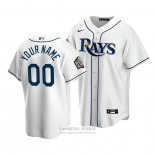 Camiseta Beisbol Nino Tampa Bay Rays Personalizada 2020 Primera Replica Blanco