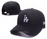 Gorra L.a. Dodgers Negro Blanco1