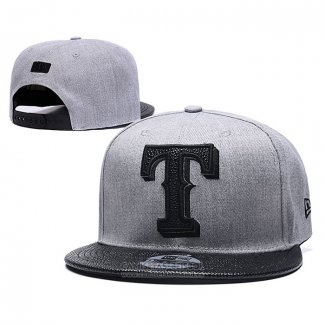 Gorra Texas Rangers 9FIFTY Snapback Negro Gris