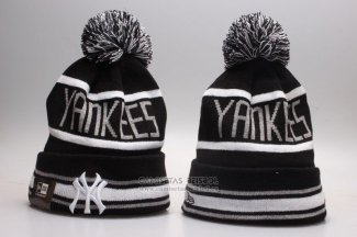 Gorro New York Yankees Negro Gris