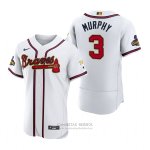 Camiseta Beisbol Hombre Atlanta Braves Dale Murphy 2022 Gold Program Autentico Blanco Camiseta Beisbol Hombre Atlanta Braves Dale Murphy 2022 Gold Program Autentico Blanco