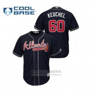 Camiseta Beisbol Hombre Atlanta Braves Dallas Keuchel Cool Base Alterno Azul