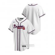 Camiseta Beisbol Hombre Atlanta Braves Replica 2020 Primera Blanco