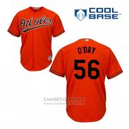 Camiseta Beisbol Hombre Baltimore Orioles 56 Darren O'day Naranja Alterno Cool Base