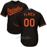 Camiseta Beisbol Hombre Baltimore Orioles Personalizada Negro