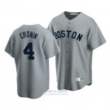 Camiseta Beisbol Hombre Boston Red Sox Joe Cronin Cooperstown Collection Road Gris