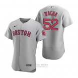 Camiseta Beisbol Hombre Boston Red Sox Michael Wacha Autentico Road Gris