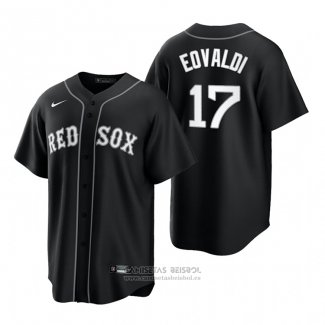 Camiseta Beisbol Hombre Boston Red Sox Nathan Eovaldi Replica 2021 Negro