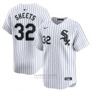 Camiseta Beisbol Hombre Chicago White Sox Gavin Sheets Primera Limited Blanco